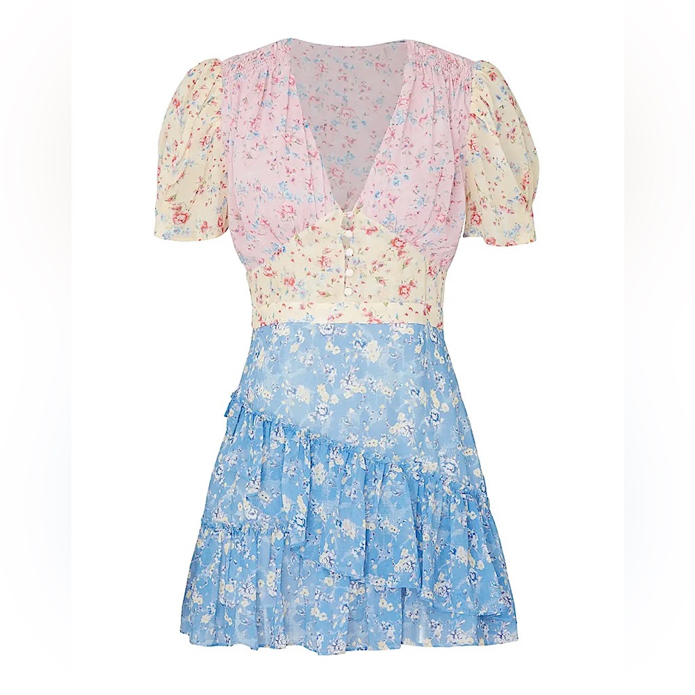 Loveshackfancy Bea Floral Dress, 4